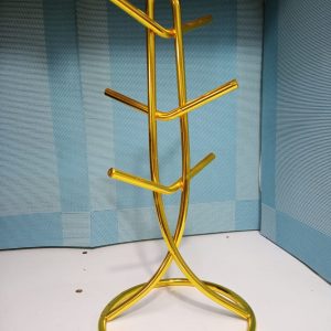 Cup Holder/Rack Gold Heavy