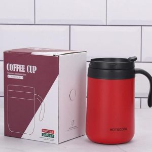 Thermomug with handle coffee cup