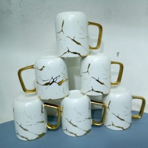 Marble channel cup gold