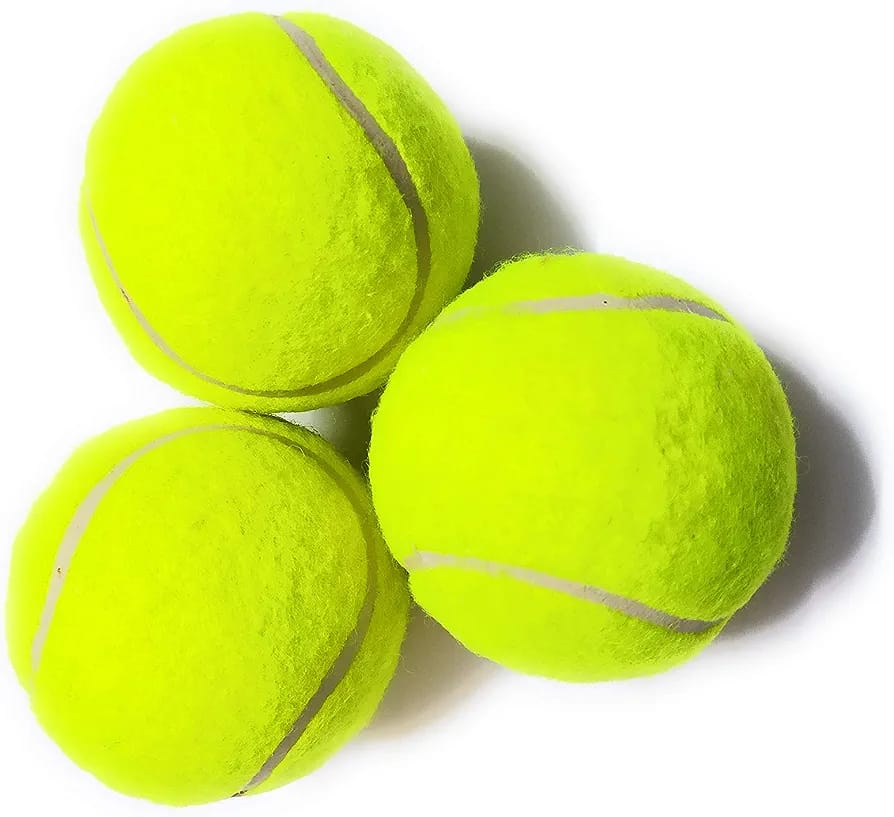 Tennis balls. Set of 3Highly Elasticity