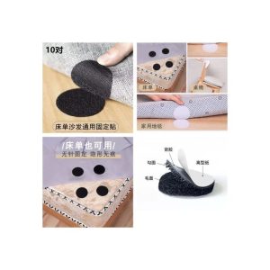 Reusable carpet gripper , mattress gripper, bedsheets gripper pack of 10