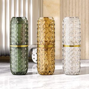Elegant ACRYLIC 2in1 TOOTHBRUSH HOLDER