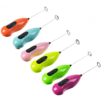 Rechargeable Milk Frother with Stand, Handheld Electric Foam Maker