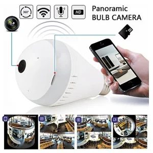 Generic 360 Degree Wifi Light Bulb Nanny Camera