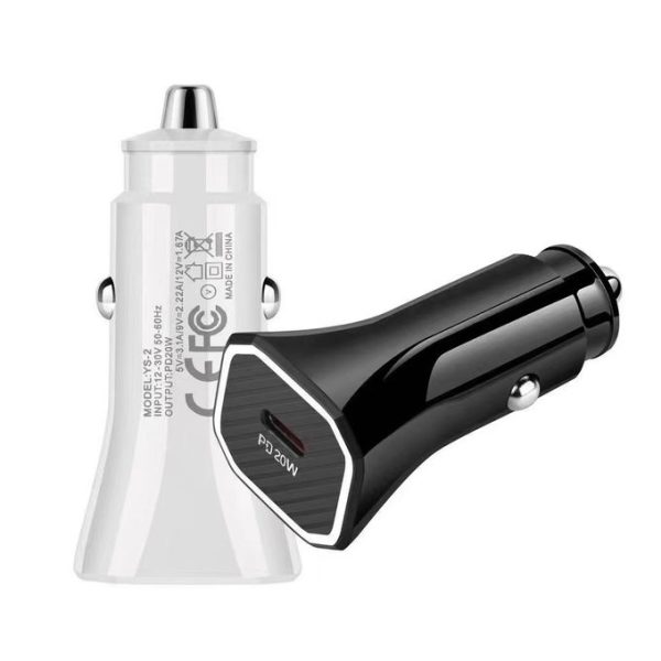 Apple 20W PD Car Fast Charger With USB C LIGHTNING CABLE For IPHONE 12 13 14 PRO MAX - Image 3