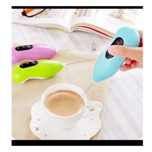 Rechargeable Milk Frother with Stand, Handheld Electric Foam Maker - Image 5