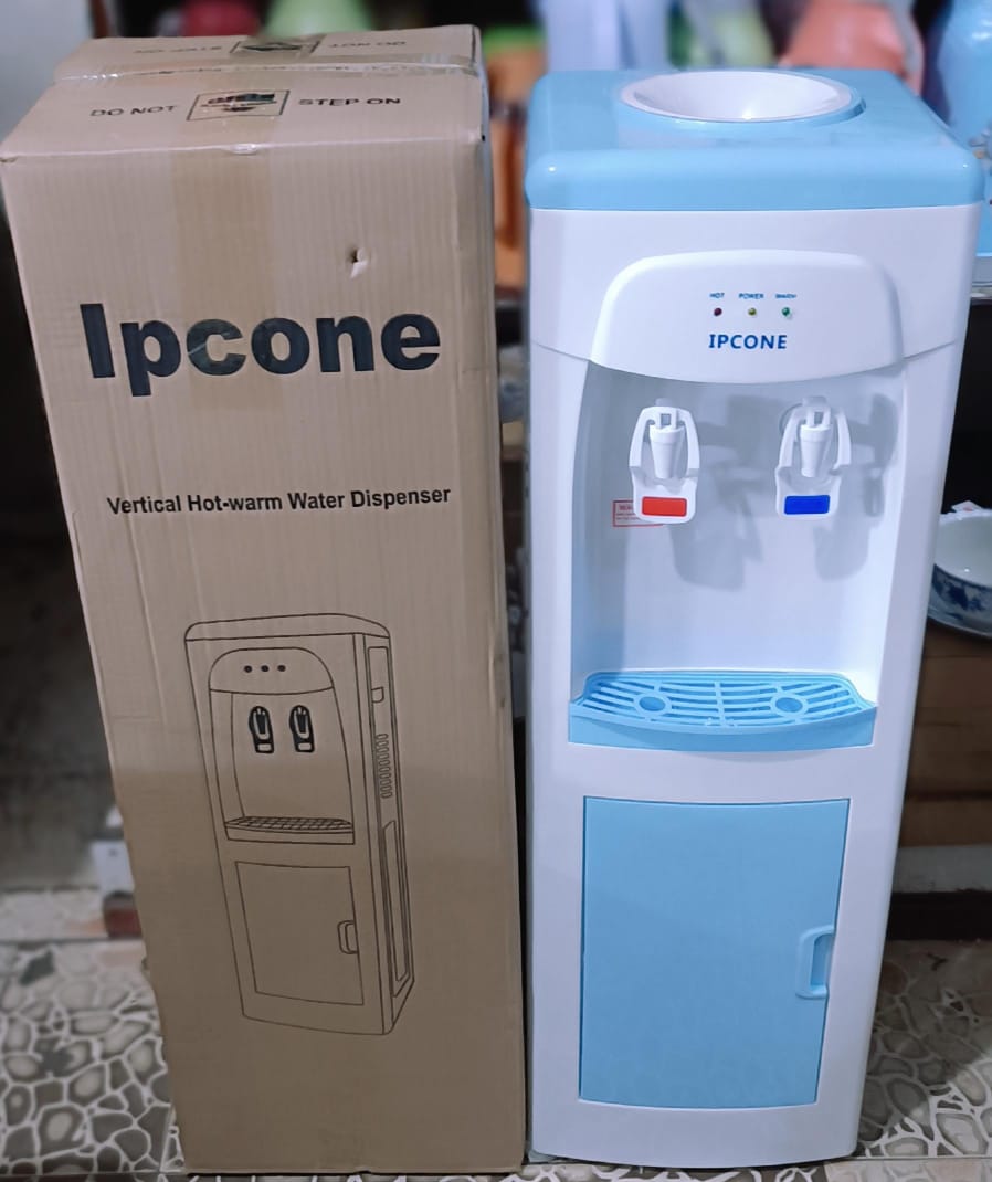 Ipcone Hot and Normal Standing Water Dispenser with Storage Cabinet - Image 2