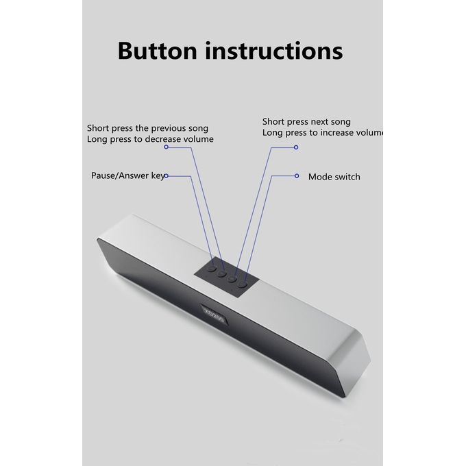 Generic 9D Subwoofer Speaker For Desktop , Laptop, - Image 8