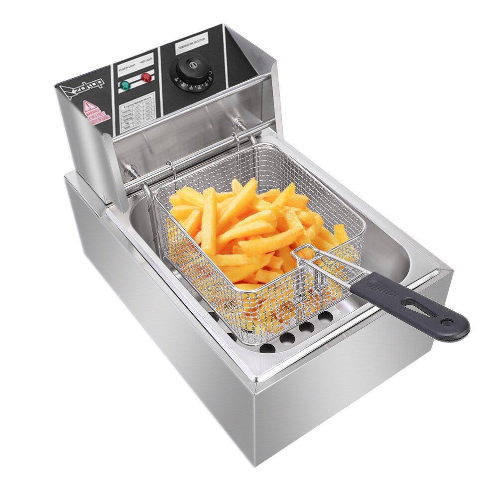 Single Electric Deep Fryer With Large Tank Capacity Of 6L - Image 2