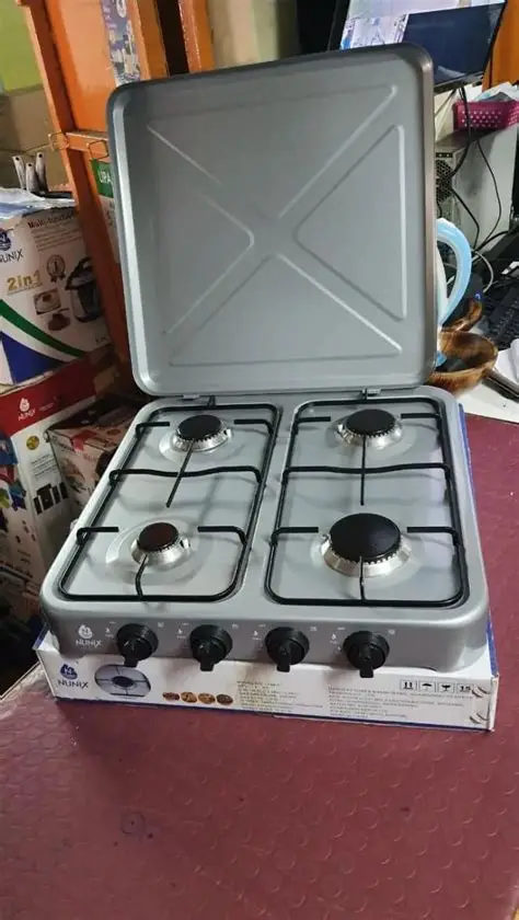 Nunix Full gas 4 burner Table Top Cooker