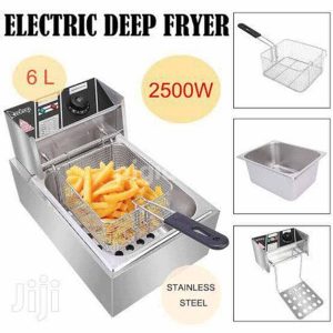 Single Electric Deep Fryer With Large Tank Capacity Of 6L
