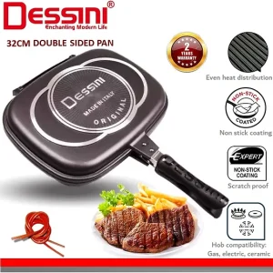 Dessini Detachable Non-Stick Double Sided Frying Pan