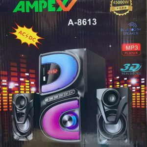 Ampex 2.1 A-8613 Subwoofer With Bluetooth/USB/SD/FM