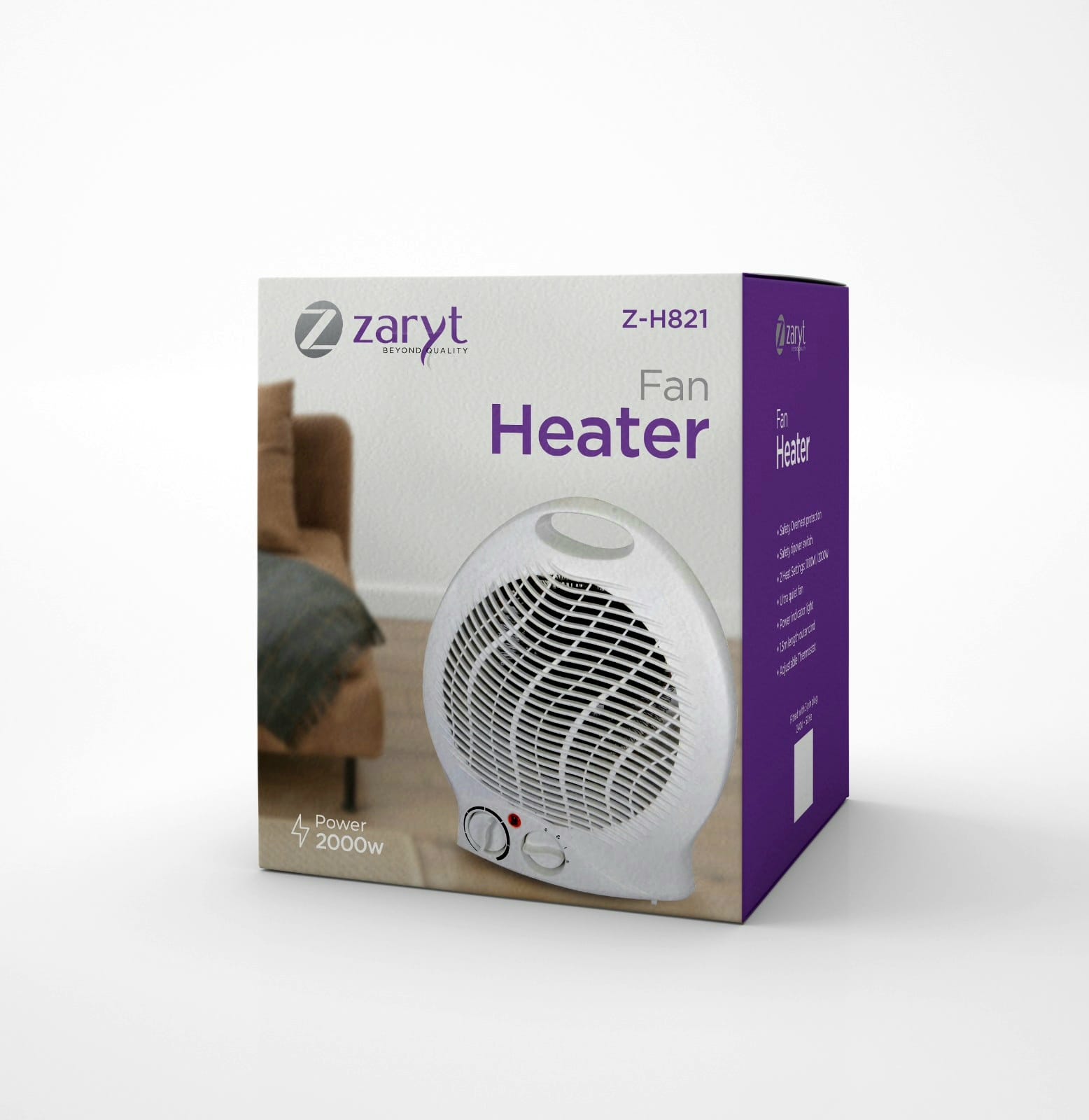Zaryt Fan Heater Z-H821