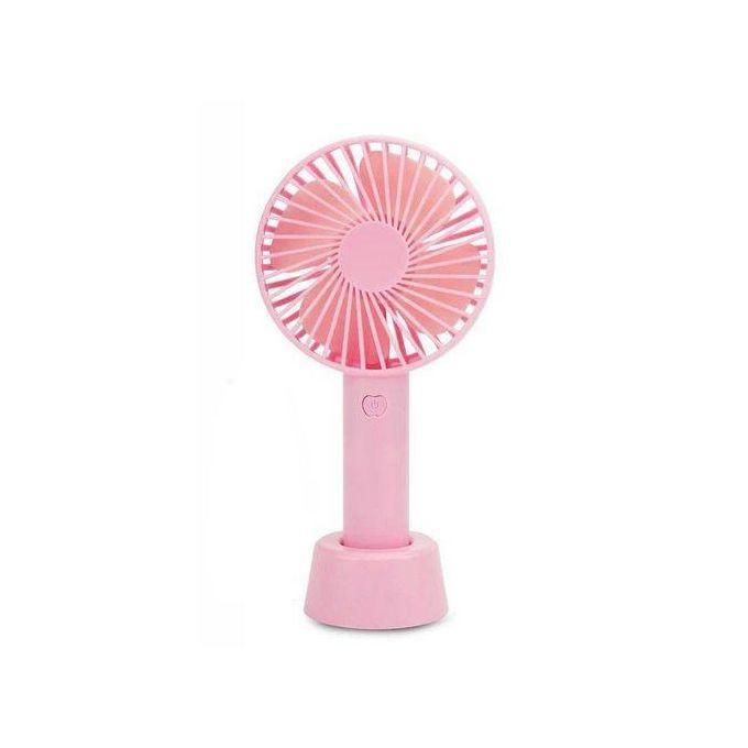 Portable Rechargeable Handheld Mini Fan Cool Air - Image 2