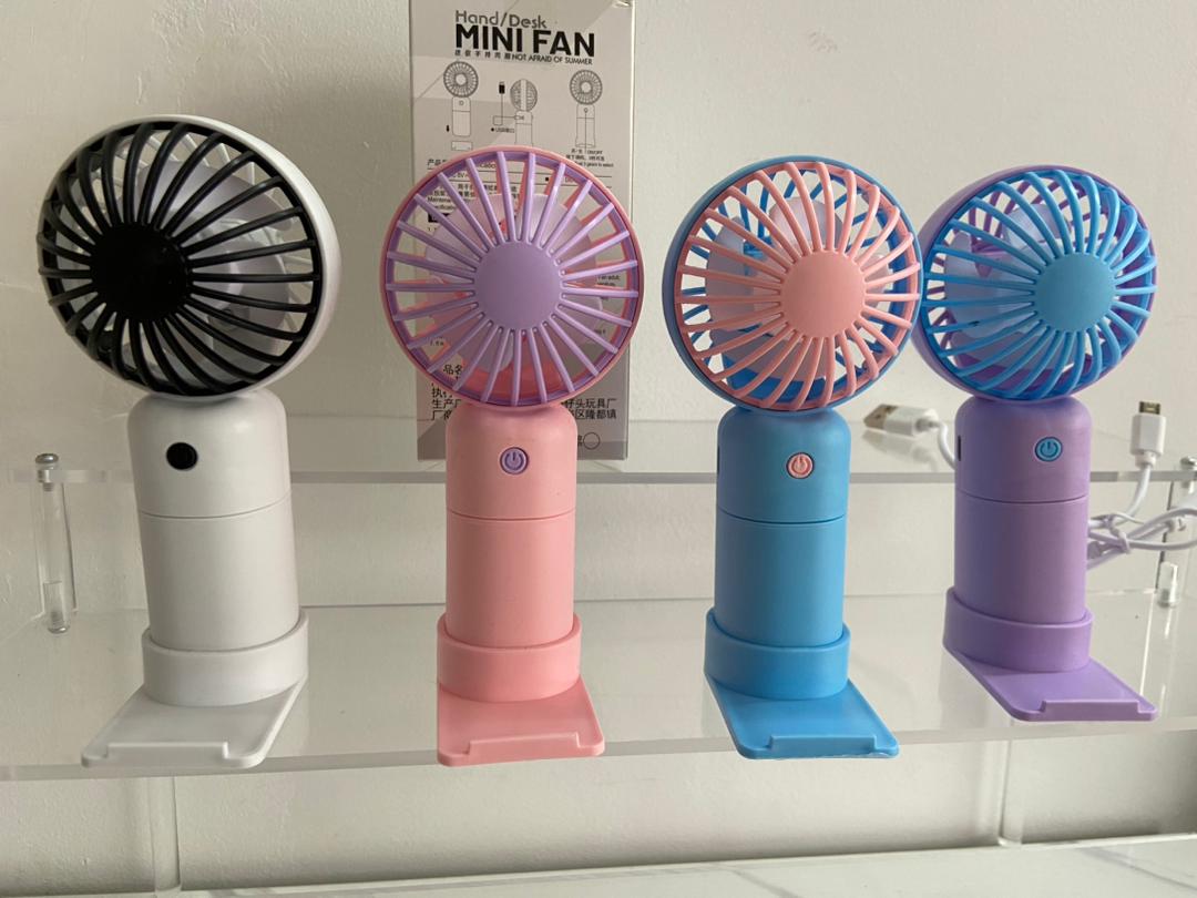 Portable Rechargeable Handheld Mini Fan Cool Air