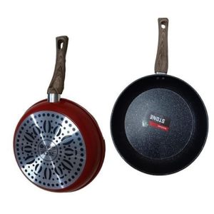 Stone Granite Heavy Guage Nonstick Stone Mable Frying Pan