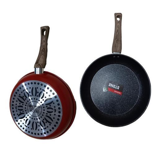 Stone Granite Heavy Guage Nonstick Stone Mable Frying Pan