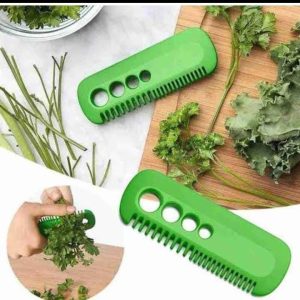 Vegetable peeler stripping  comb