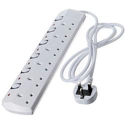 Jsb Extension Heavy-Duty Surge Protector 6/way