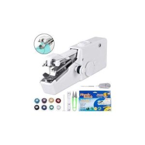 Hand held sewing machine