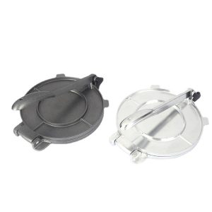 20cm diameter Tortilla Maker Press Heavy Aluminium Meat Press