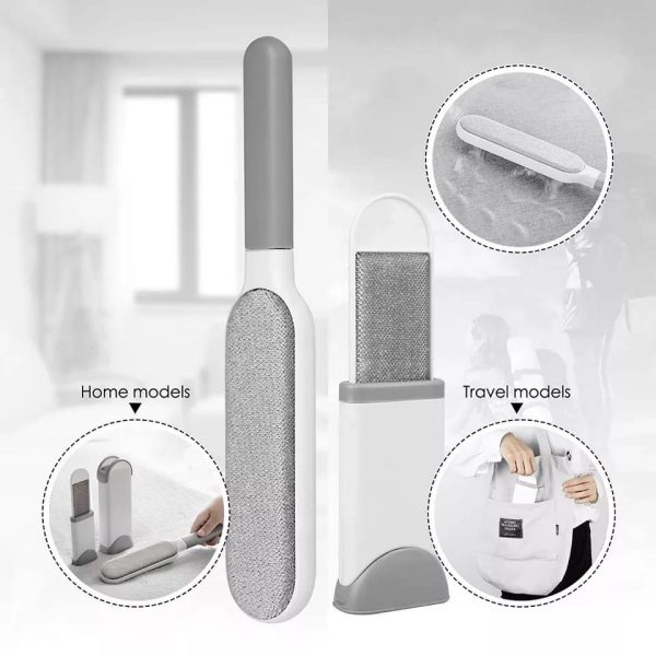 Multi-Purpose Double Sided Self-Cleaning and Reusable Lint /Pet Fur Remover Clean Clothing, Furniture, Home Clean Brush S
