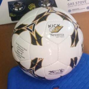 Mikasa Size 5 Soccer Ball Black,Gold & White