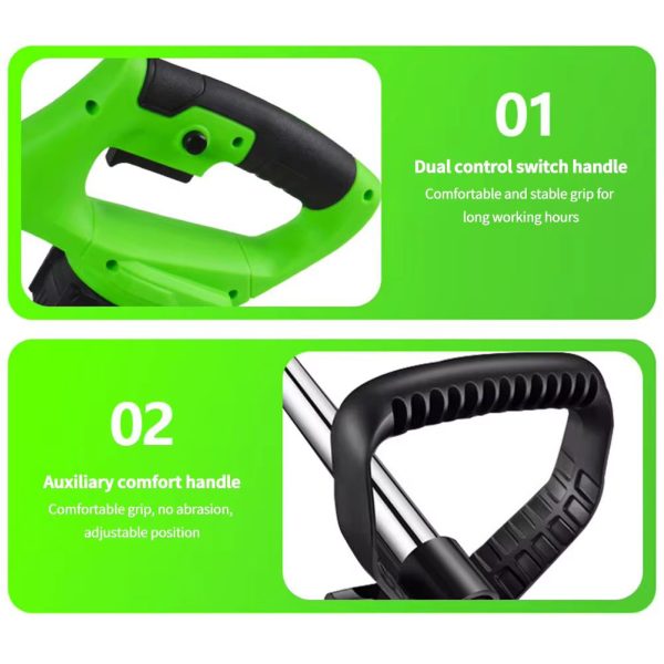 Cordless Electric grass Trimmer Brush cutter Lithium Tool Battery Brush Cutting Machine Grass Cutter Hand Held - Image 5