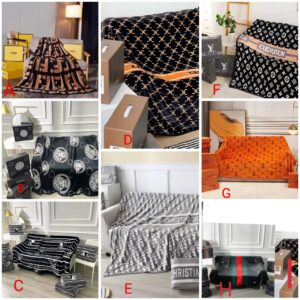 Designer fleece blankets