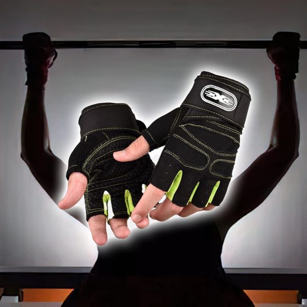 1 Pair Fitness Gloves Breathable Weight Lifting Sports Equipment Dumbbell Extended Wrist Gloves for Men Women - Image 4