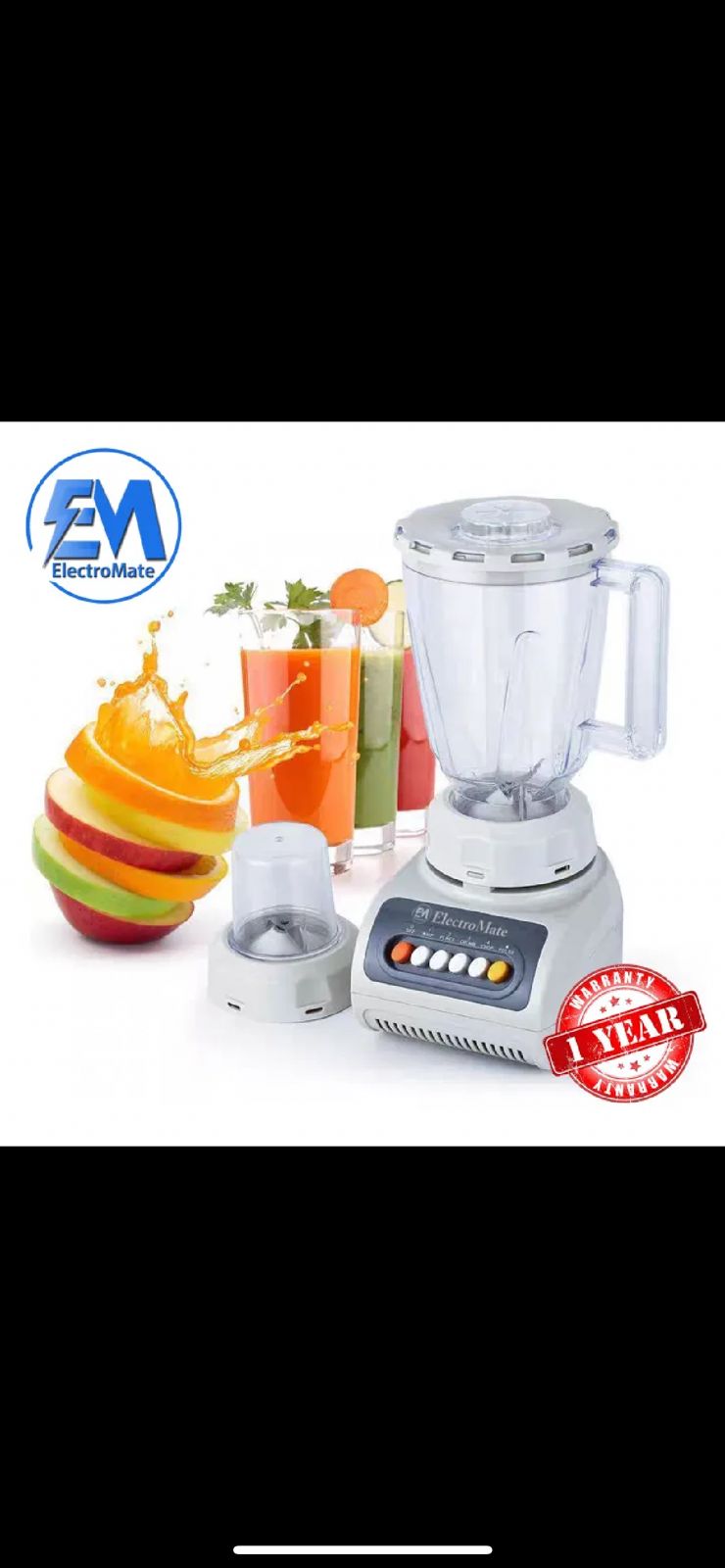 electromate blender 2in1