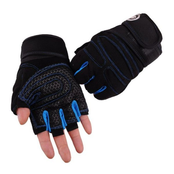 1 Pair Fitness Gloves Breathable Weight Lifting Sports Equipment Dumbbell Extended Wrist Gloves for Men Women