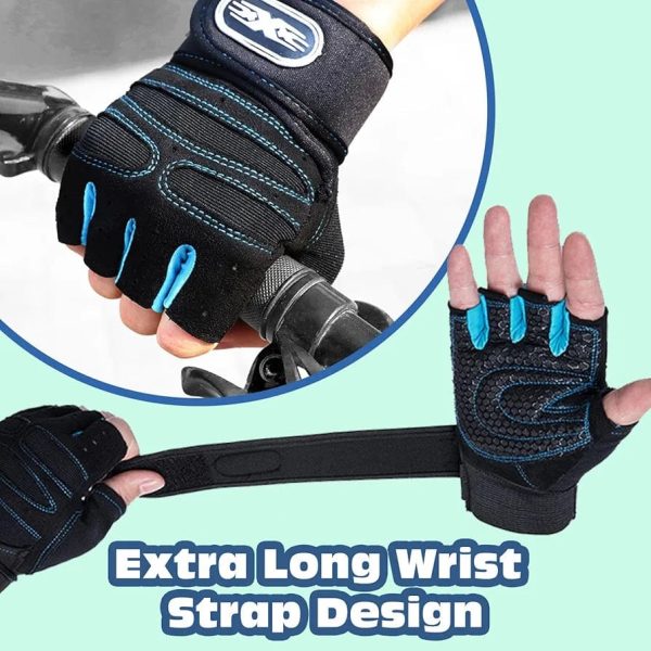 1 Pair Fitness Gloves Breathable Weight Lifting Sports Equipment Dumbbell Extended Wrist Gloves for Men Women - Image 9
