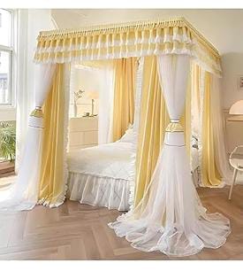 5*6 Canopy 4 Stand Stainless Steel Mosquito Net - Image 6