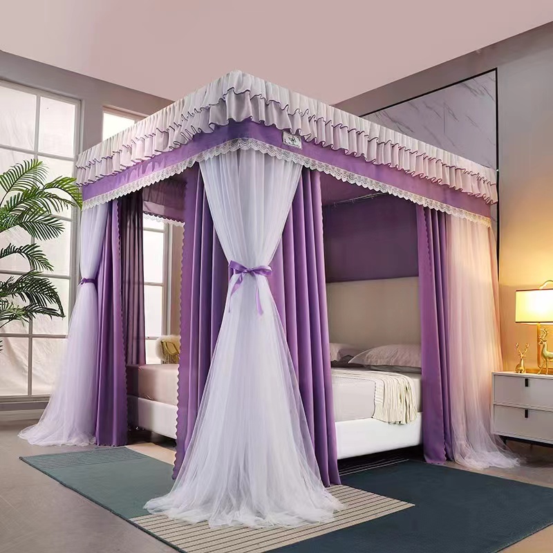 5*6 Canopy 4 Stand Stainless Steel Mosquito Net - Image 2