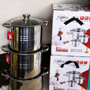 Platinum 6pc Cookware