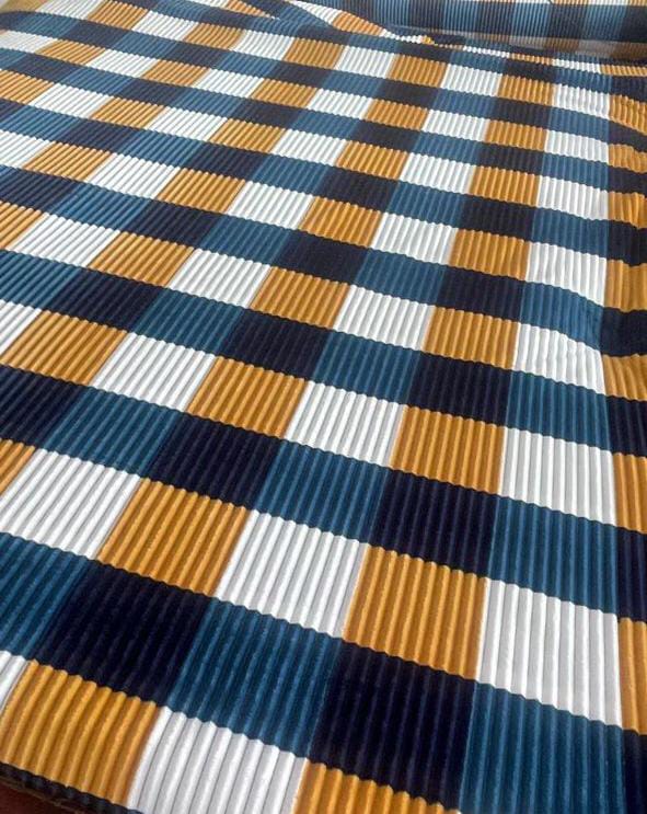 6*6 Warm,Soft Multicolor Velvet Fleece Throw Blanket - Image 5