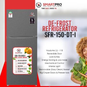 Smart Pro  118ltrs Fridge