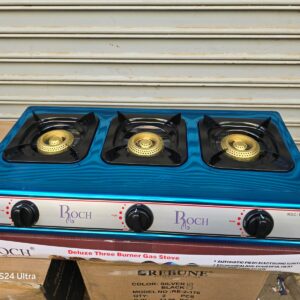 Roch 3 burner stainless cooker