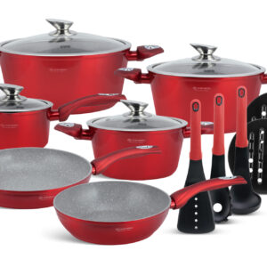 Edenburg Cookware Set 15 Pcs