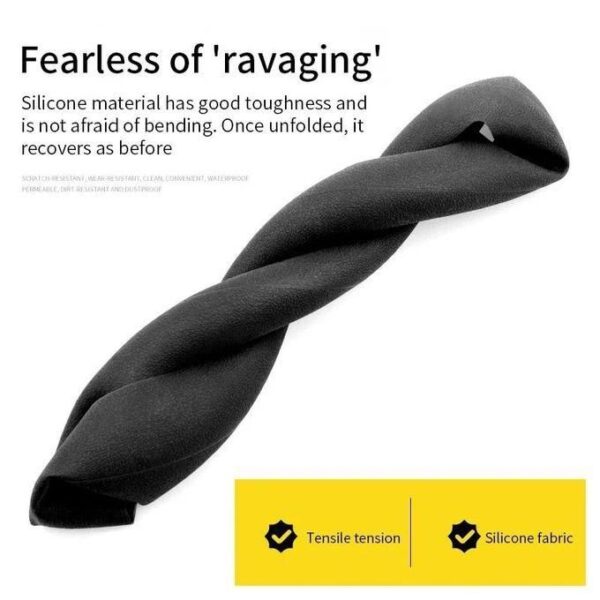 Universal Elastic & Non-Slip Steering Wheel Cover - Image 4
