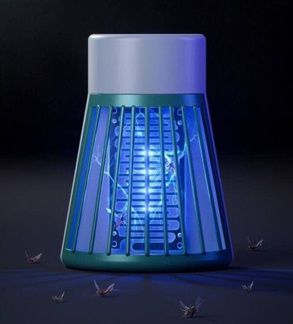 Electric Quiet LED Bugs Zapper Killer Lamp - Image 4