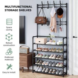 Strong multifunctional shoerack and hatrack