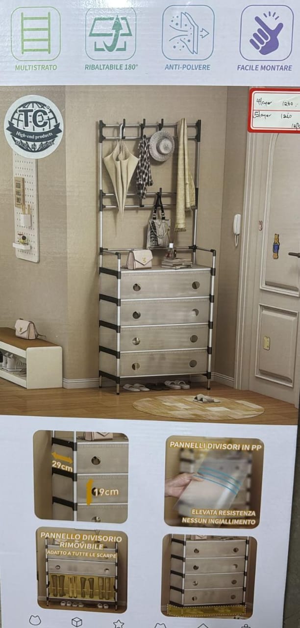 Enclosed multifunctional shoerack - Image 2