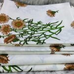 bedsheets and pillow case