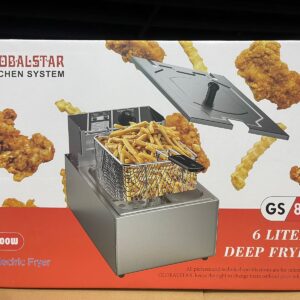 6 litres Globalstar single deep fryer